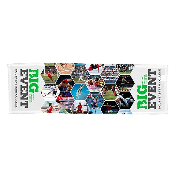 Full Color Sublimation Recycled RPET Cooling Towel