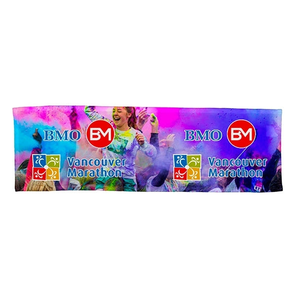 Full Color Sublimation Recycled RPET Cooling Towel