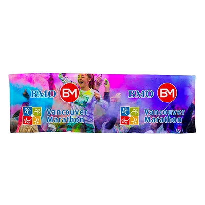 Full Color Sublimation Recycled RPET Cooling Towel
