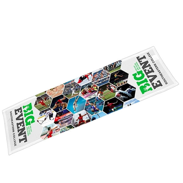 Full Color Sublimation Recycled RPET Cooling Towel