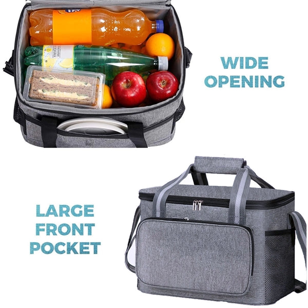 15L Large Lunch Bag Leakproof Soft Cooler
