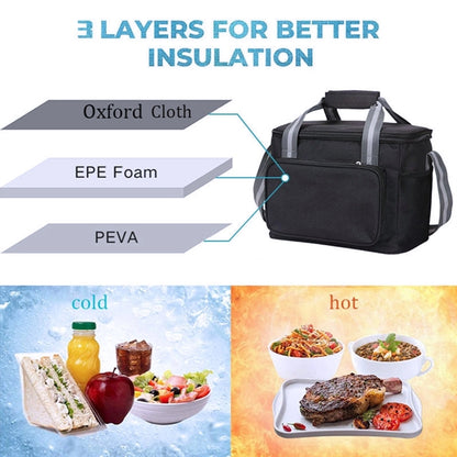 15L Large Lunch Bag Leakproof Soft Cooler