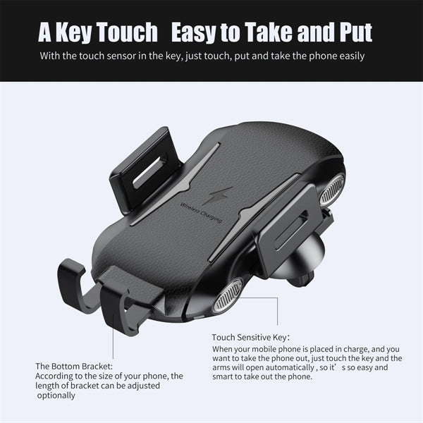 10W Wireless Car Charger Mount