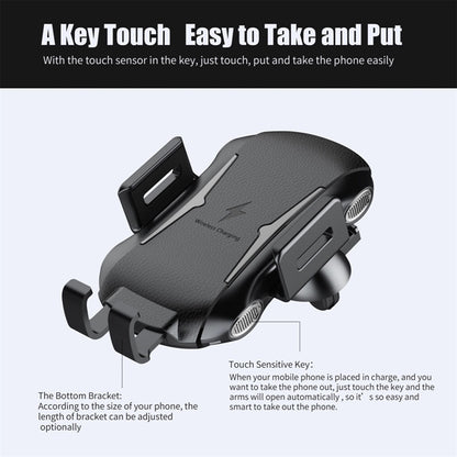 10W Wireless Car Charger Mount
