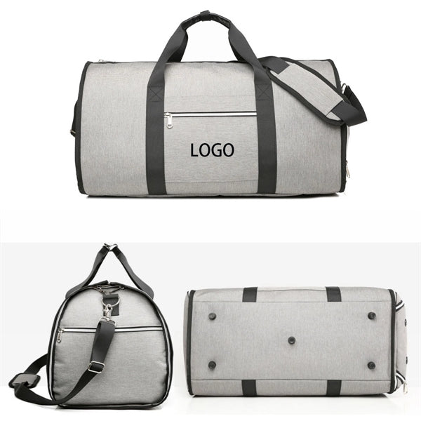 Smart Duffle Bag with Shoes Compartment, Travel & Gym Bag.