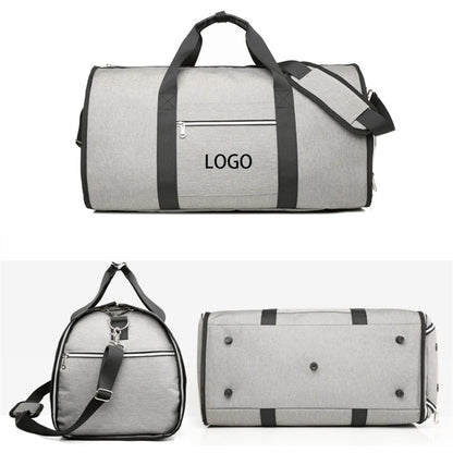 Smart Duffle Bag with Shoes Compartment, Travel & Gym Bag.