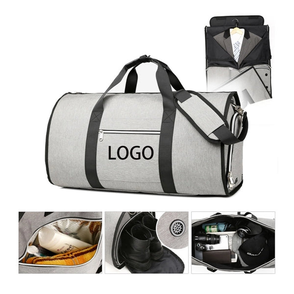 Smart Duffle Bag with Shoes Compartment, Travel & Gym Bag.