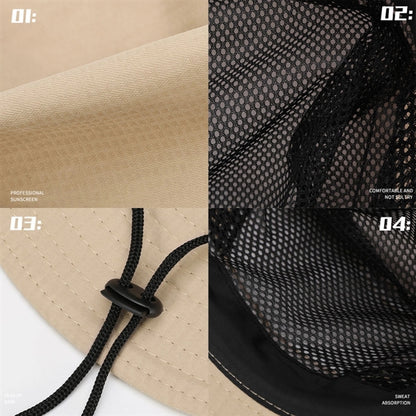 Outdoor Bucket Mesh Hat