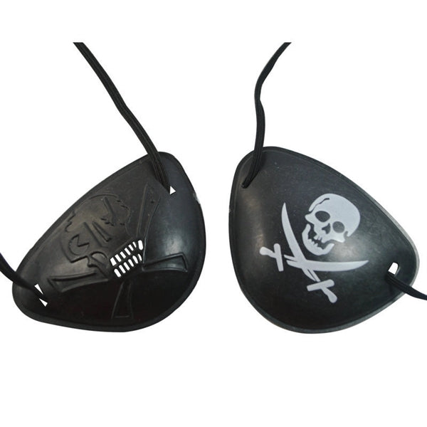 Halloween One Eye Skeleton Captain Patches