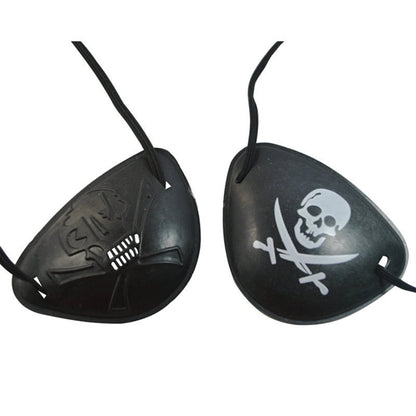 Halloween One Eye Skeleton Captain Patches