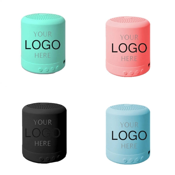 Macaron color bluetooth speaker