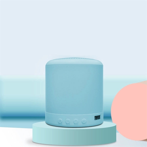 Macaron color bluetooth speaker