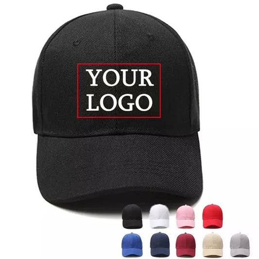 Brushed-Cotton 6-Panel Cap - Embroidered