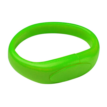 Oval Silicone Wristband USB Flash Drive 2.0