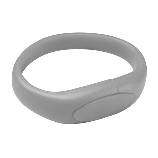 Oval Silicone Wristband USB Flash Drive 2.0