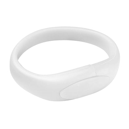 Oval Silicone Wristband USB Flash Drive 2.0