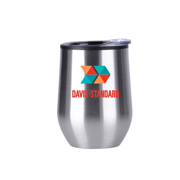 Stainless Steel Wine Tumbler - 12 oz.