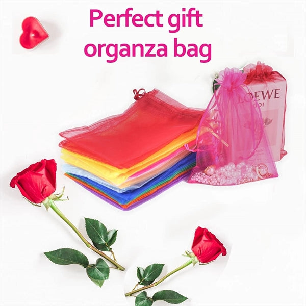 Drawstring bag Organza Jewelry Pouches