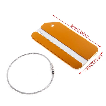 Metal Luggage Bag Tag
