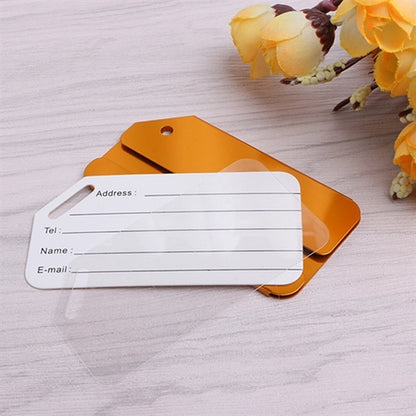 Metal Luggage Bag Tag