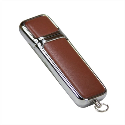 Flat Leather USB Flash Drive