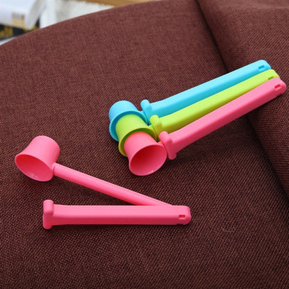 Plastic Spoon With Clip