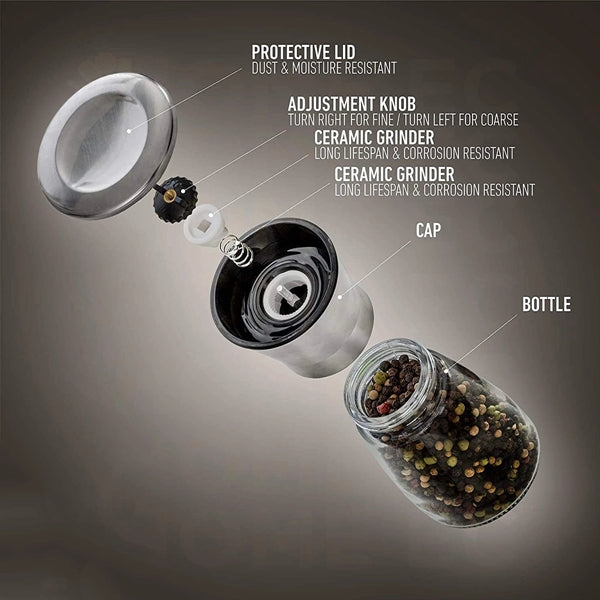 Stainless Steel Salt Pepper Grinder
