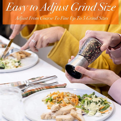 Stainless Steel Salt Pepper Grinder