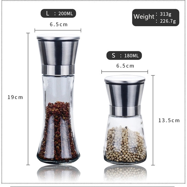 Stainless Steel Salt Pepper Grinder
