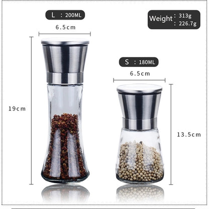 Stainless Steel Salt Pepper Grinder