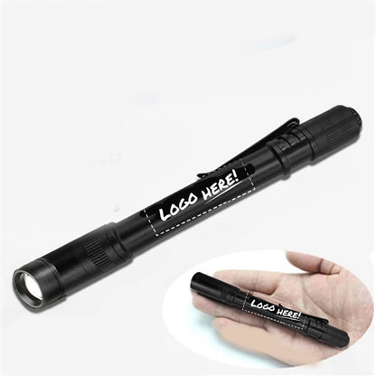 Portable LED light pen type small flashlight