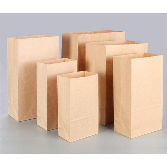 Natural Kraft Paper Grocery Bag