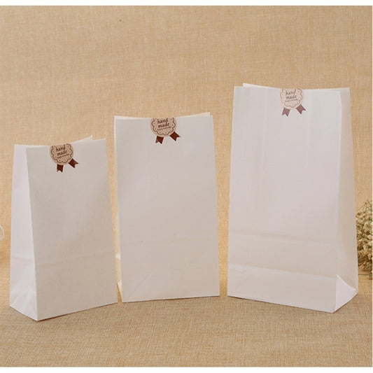 Natural White Kraft Paper Lunch Bag
