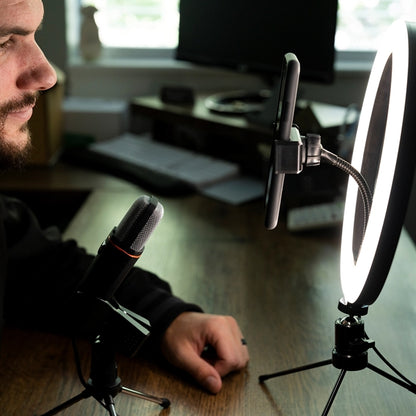 McStreamy Ring Light Phone Stand