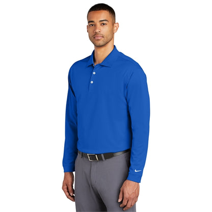 Nike Long Sleeve Dri-FIT Stretch Tech Polo w/ Screen Print