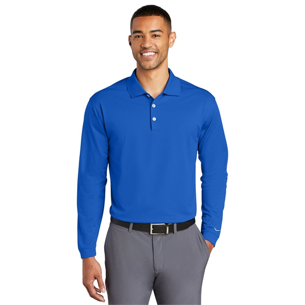 Nike Long Sleeve Dri-FIT Stretch Tech Polo w/ Screen Print