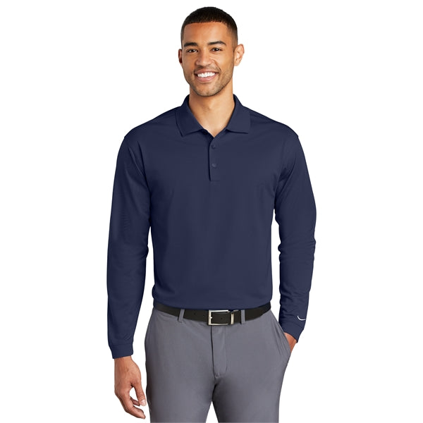 Nike Long Sleeve Dri-FIT Stretch Tech Polo w/ Screen Print