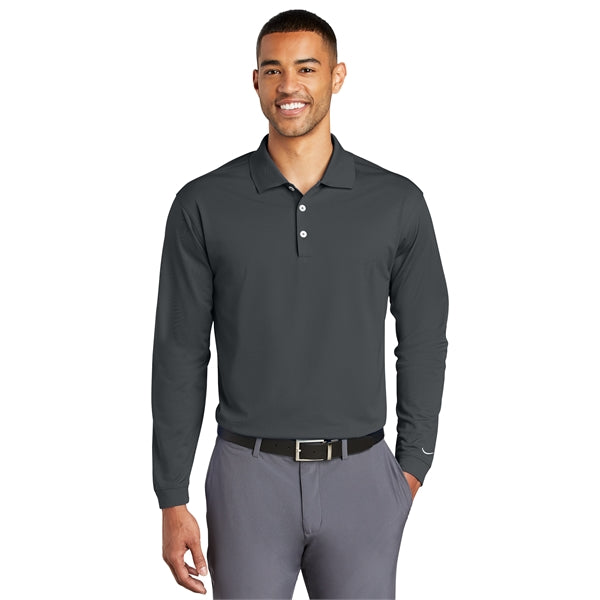 Nike Long Sleeve Dri-FIT Stretch Tech Polo w/ Screen Print