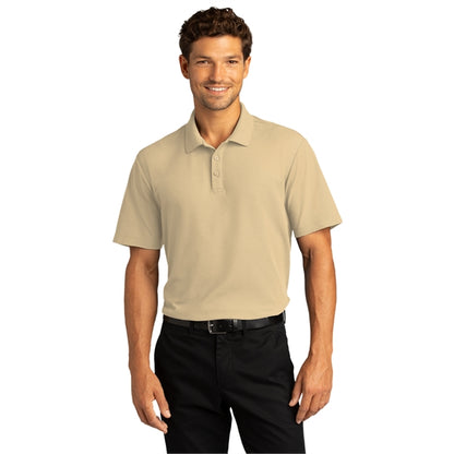 Port Authority SuperPro React Polo w/ Screen Print 5 oz.