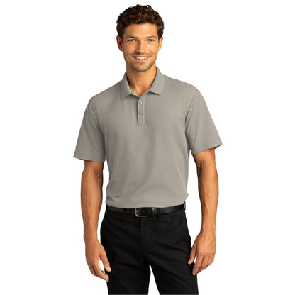 Port Authority SuperPro React Polo w/ Screen Print 5 oz.