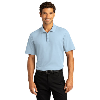 Port Authority SuperPro React Polo w/ Screen Print 5 oz.