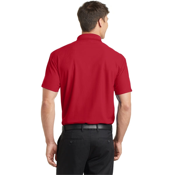 Port Authority Dry Zone Grid Polo w/ Screen Print 4.28 oz.