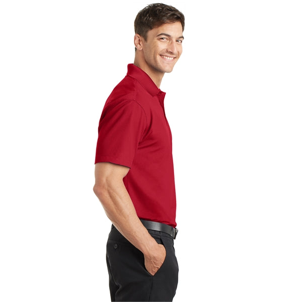 Port Authority Dry Zone Grid Polo w/ Screen Print 4.28 oz.