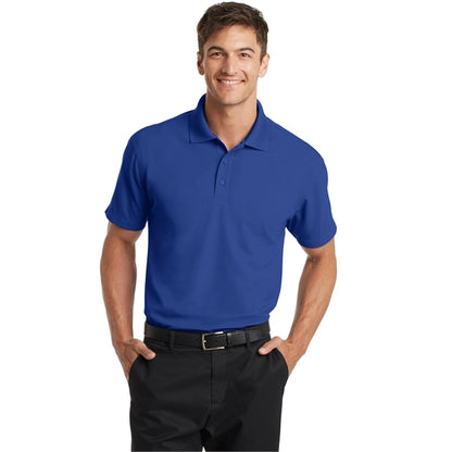 Port Authority Dry Zone Grid Polo w/ Screen Print 4.28 oz.