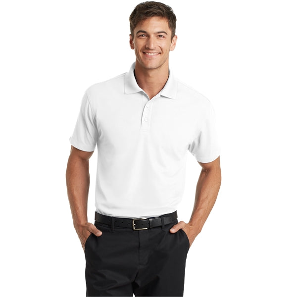 Port Authority Dry Zone Grid Polo w/ Screen Print 4.28 oz.
