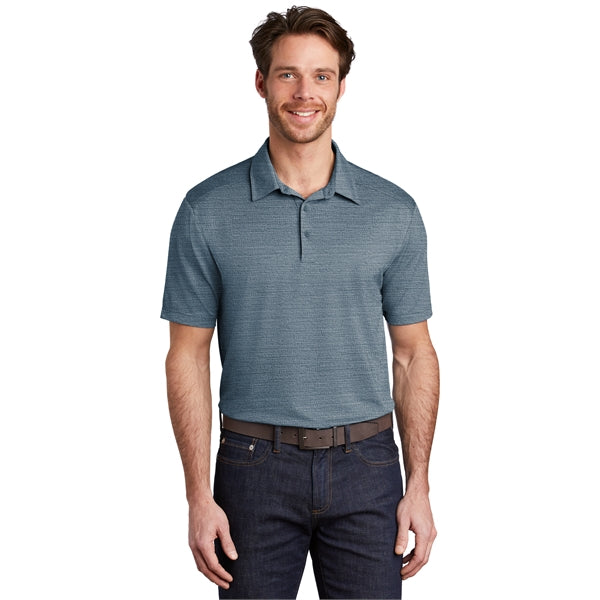 Port Authority Stretch Heather Polo