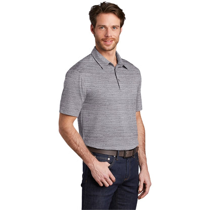Port Authority Stretch Heather Polo