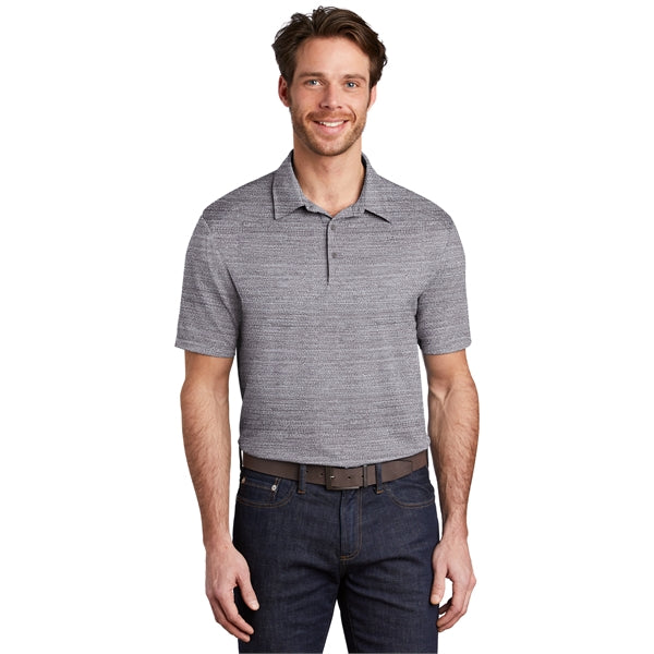 Port Authority Stretch Heather Polo