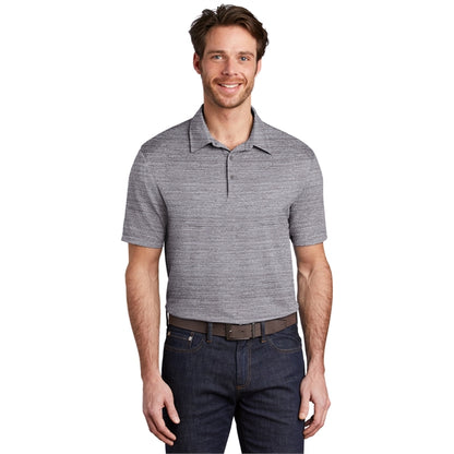 Port Authority Stretch Heather Polo