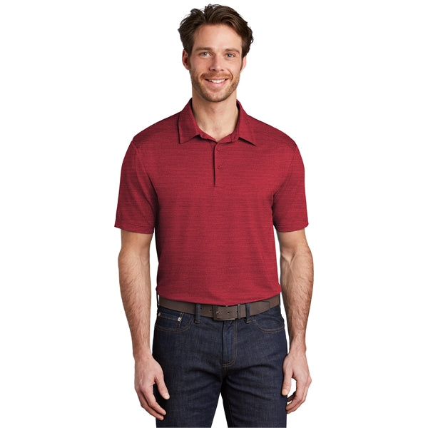 Port Authority Stretch Heather Polo